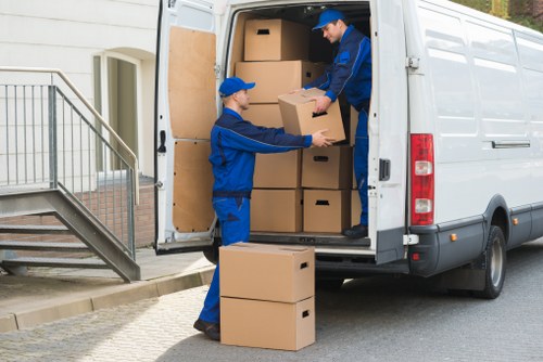 Local man with a van helping with a home move in Enfieldhighway