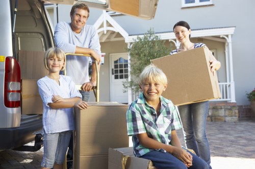 Removal van loaded for a local move in Enfieldhighway